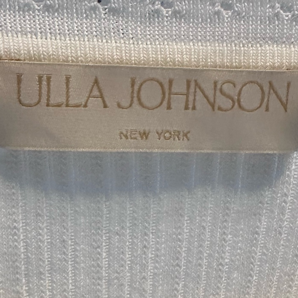 Ulla Johnson Giulia Ruffle Top Pristine Size Medium - Picture 8 of 10